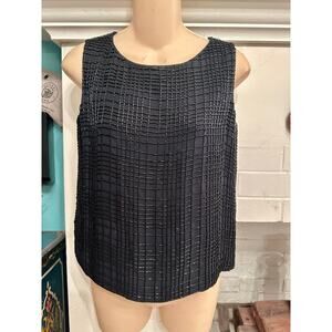 VINTAGE 80's 90's EMANUEL UNGARO BEADED TOP